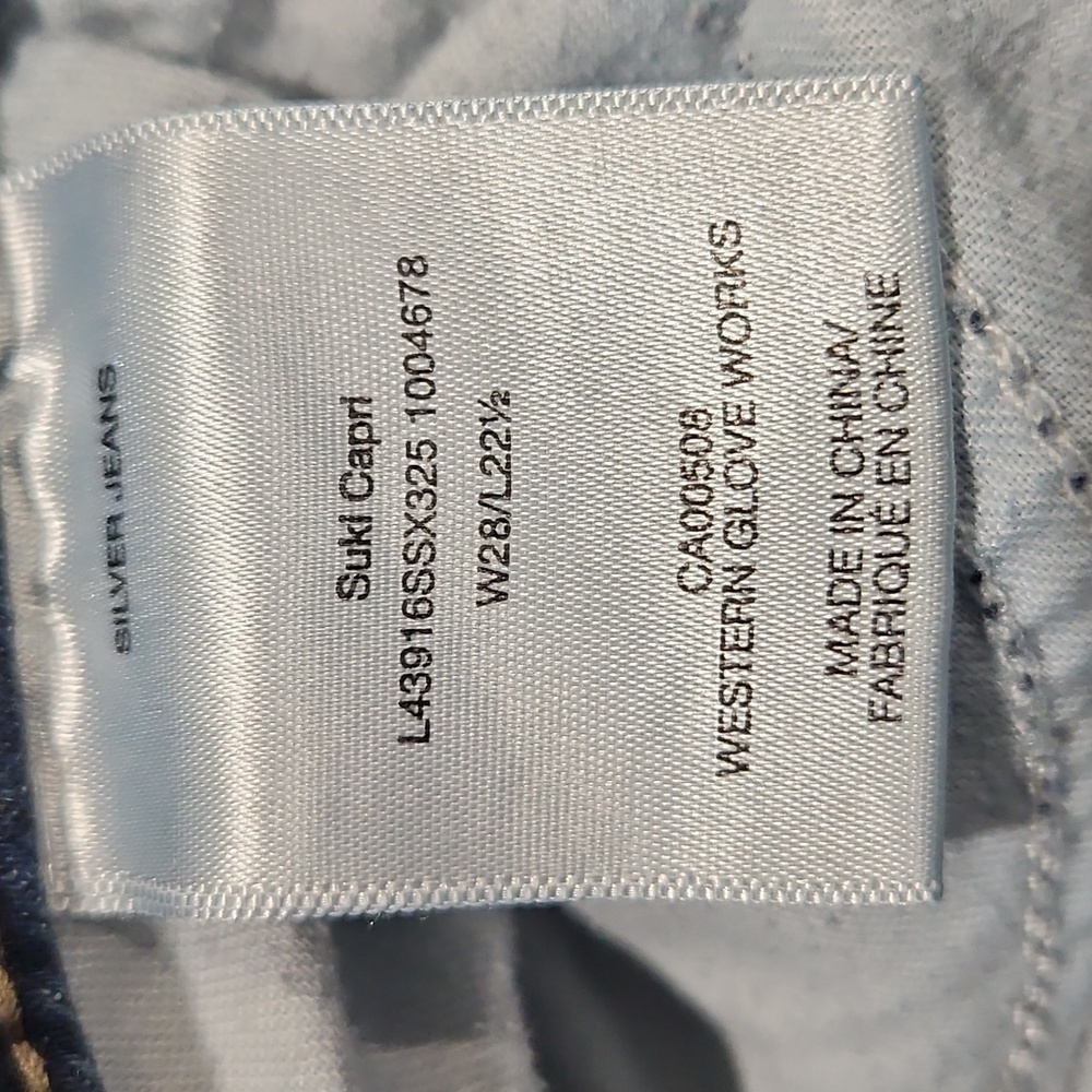 Silver jeans capri. - Picture 10 of 11